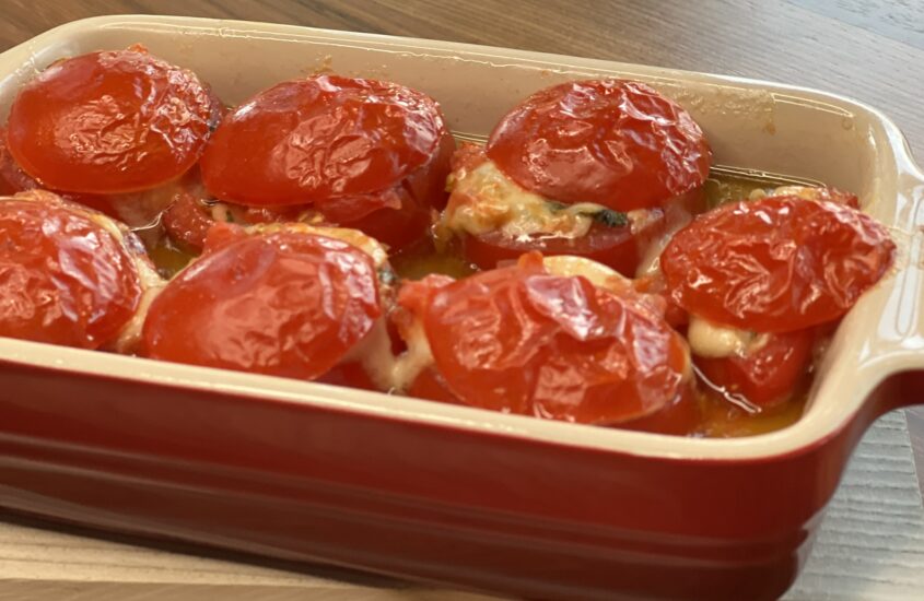 Gefüllte Tomaten aus dem Ofen – Veggi